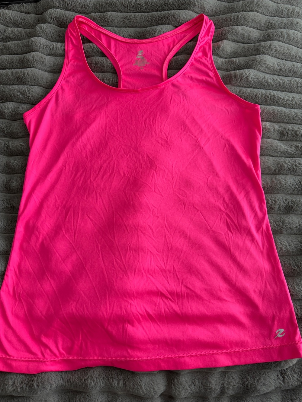 Energy Zone Neon Pink Racerback Tank Top